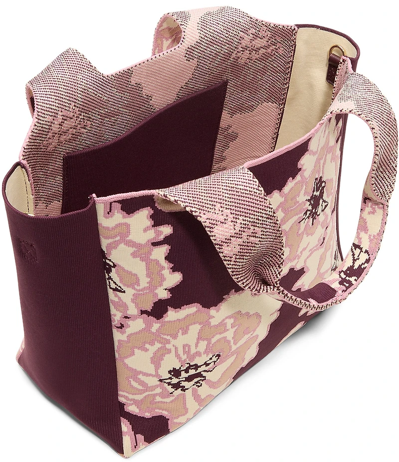 Ted Baker London Sara Fly Knit Floral Tote Bag