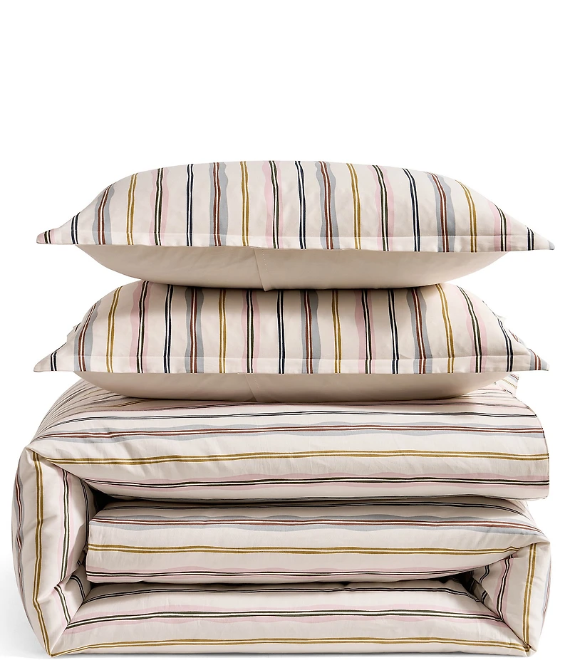Ted Baker London Scallop Stripe Duvet Cover Mini Set