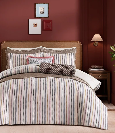 Ted Baker London Scallop Stripe Mini Comforter Set