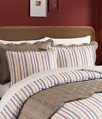 Ted Baker London Scallop Stripe Mini Comforter Set