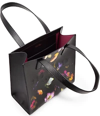 Ted Baker London Seacon Faux Leather Floral Tote Bag