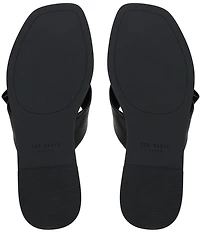 Ted Baker London Spencer Leather Bow Slide Sandals