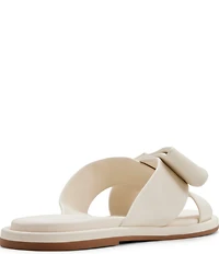 Ted Baker London Spencer Leather Bow Slide Sandals