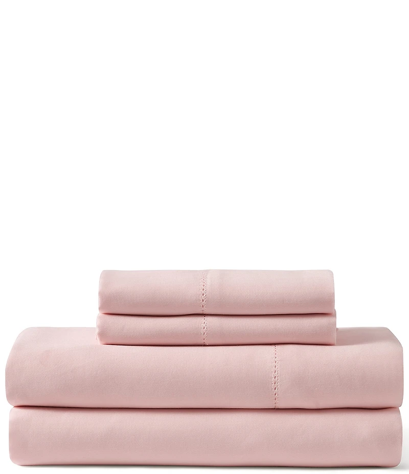 Ted Baker London Stitch Ladder 300 Thread-Count Cotton Tencel Sheet Set