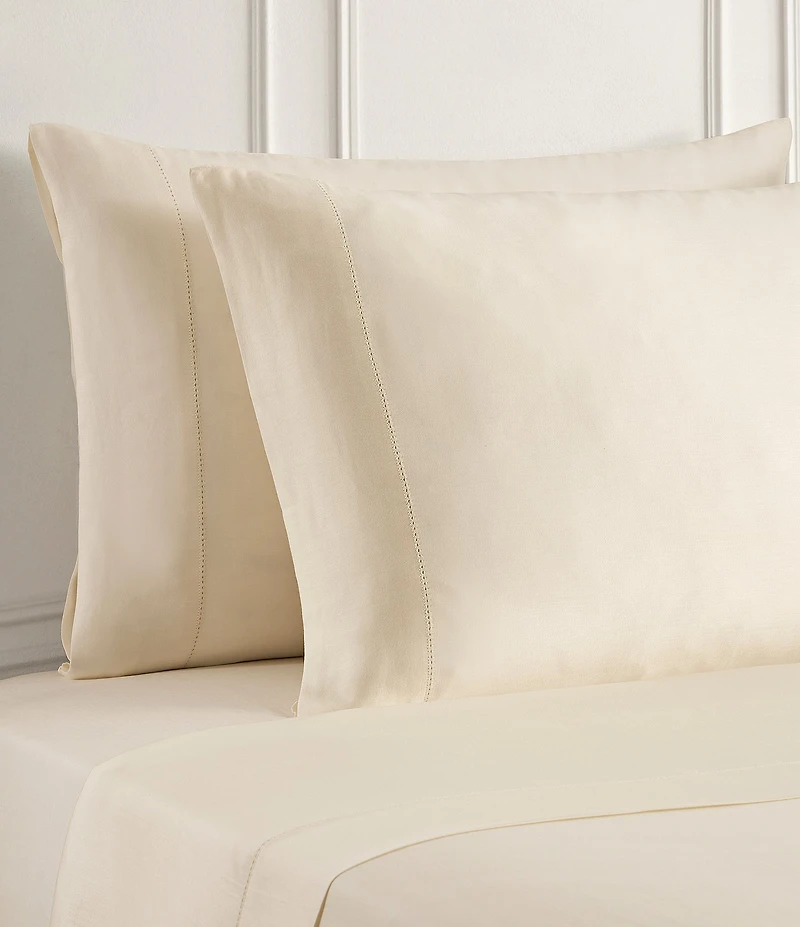 Ted Baker London Stitch Ladder 300 Thread-Count Cotton Tencel Sheet Set
