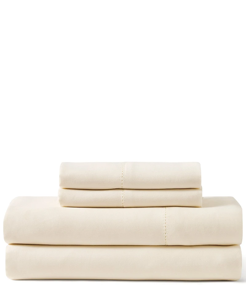 Ted Baker London Stitch Ladder 300 Thread-Count Cotton Tencel Sheet Set