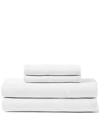 Ted Baker London Stitch Ladder 300 Thread-Count Cotton Tencel Sheet Set