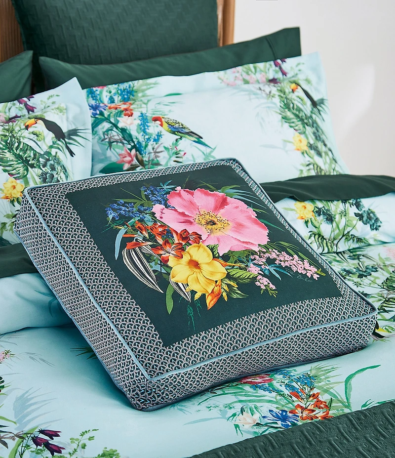 Ted Baker London Tropical Elevations Decorative Square Pillow