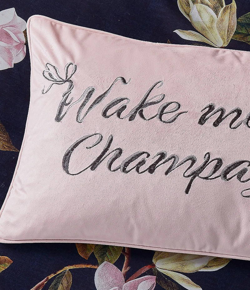 Ted Baker London Wake Me For Champagne Decorative Pillow