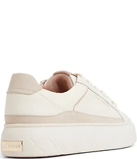 Ted Baker London Women's Adison Snake Paneled Leather Platform Sneakers