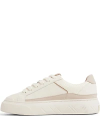 Ted Baker London Women's Adison Snake Paneled Leather Platform Sneakers