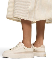 Ted Baker London Women's Adison Snake Paneled Leather Platform Sneakers