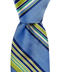 Ted Baker London Yardley Satin Stripe 3.125#double; Silk Tie