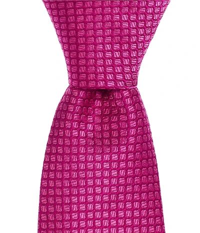 Ted Baker London Zealand Natte 3 1/8#double; Woven Silk Tie