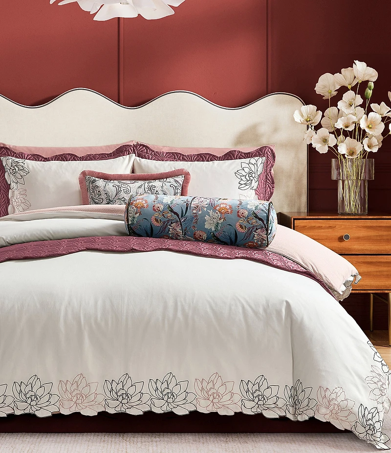 Ted Baker Magnolia Embroidery Duvet Cover Mini Set