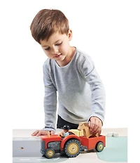 Tender Leaf Toys Farmyard Tractor