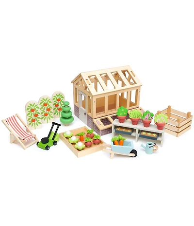 Tender Leaf Toys Greenhouse And Garden Set