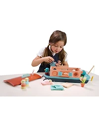 Tender Leaf Toys Little Otter Canal Boat