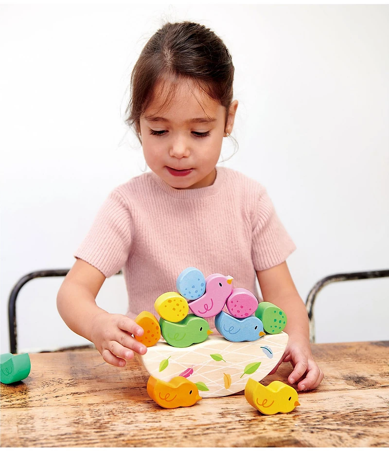 Tender Leaf Toys Rocking Baby Birds Wooden Set