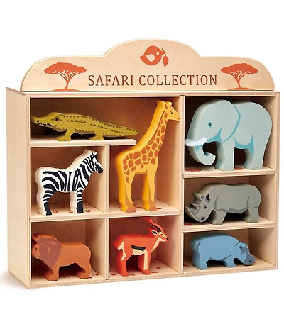 Tender Leaf Toys Safari Collection Wooden Toy Set