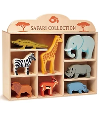 Tender Leaf Toys Safari Collection Wooden Toy Set