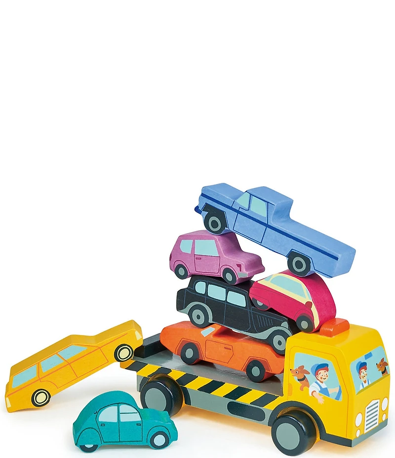 Tender Leaf Toys Stacking Toy Cars Set