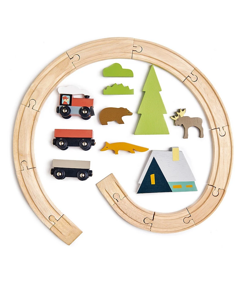 Tender Leaf Toys Treetops Train Set