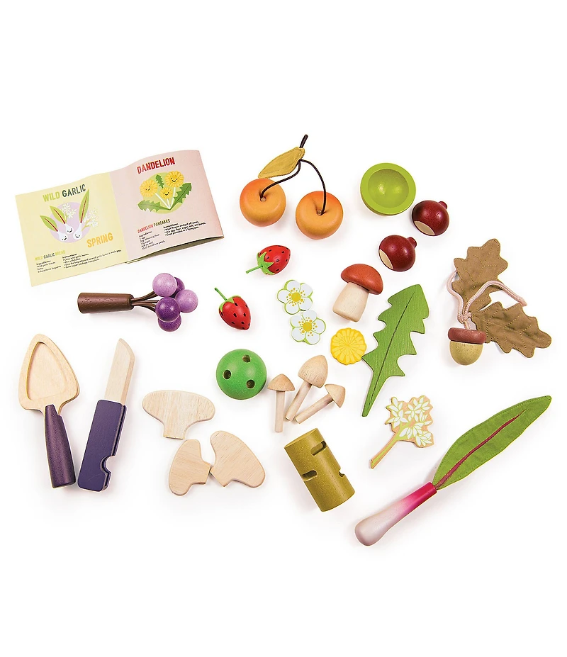 Tender Leaf Toys Wild Wood Foraging Trug
