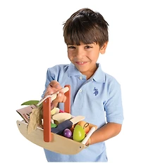 Tender Leaf Toys Wild Wood Foraging Trug