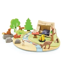 Tender Leaf Toys Wildlife Camping Playset