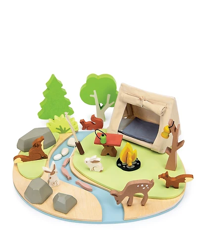 Tender Leaf Toys Wildlife Camping Playset