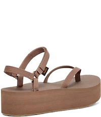 Teva Women's Flatform Slim Thong Sandals
