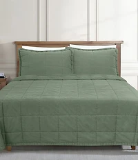 The Art Of Home From Ann Gish Cotton Canvas Coverlet Mini Set