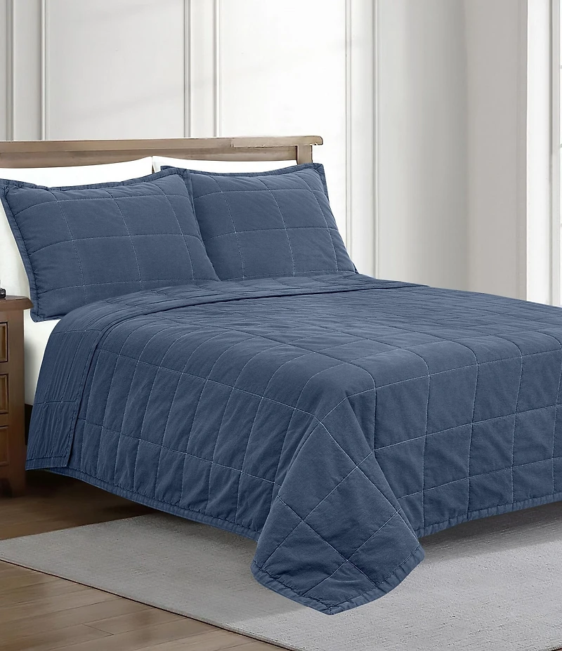 The Art Of Home From Ann Gish Cotton Canvas Coverlet Mini Set