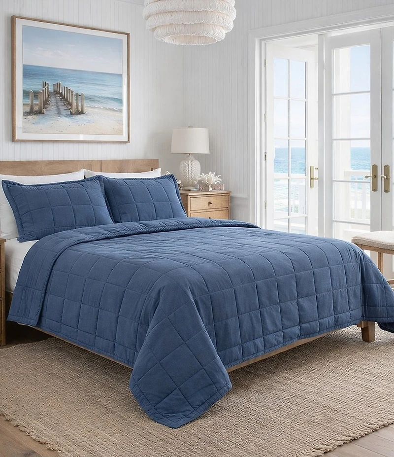 The Art Of Home From Ann Gish Cotton Canvas Coverlet Mini Set