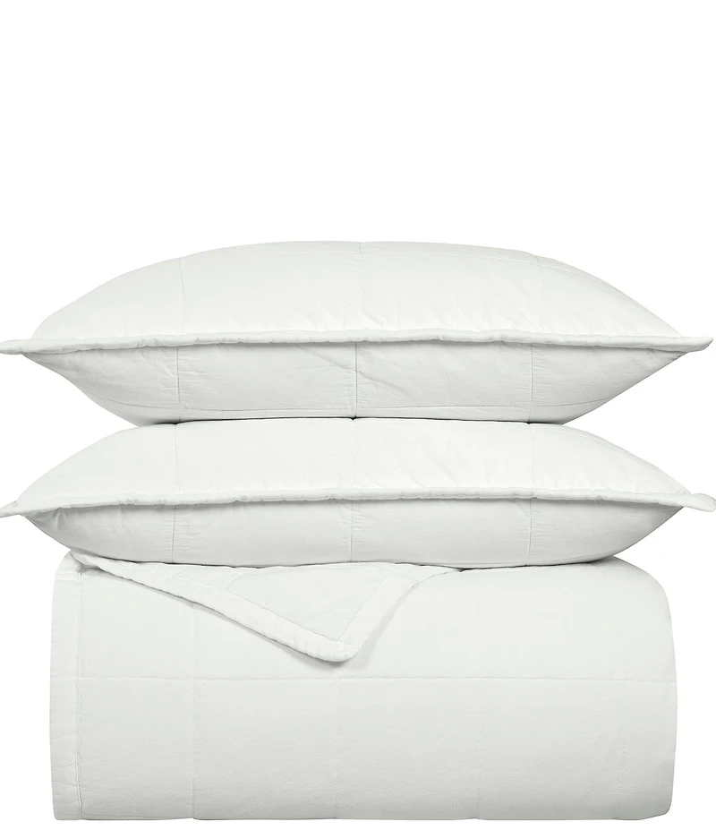 The Art Of Home From Ann Gish Ready-To-Bed Cotton Canvas Coverlet Mini Set