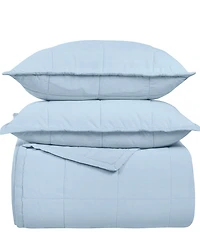 The Art Of Home From Ann Gish Ready-To-Bed Cotton Canvas Coverlet Mini Set