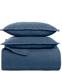The Art Of Home From Ann Gish Ready-To-Bed Cotton Canvas Coverlet Mini Set