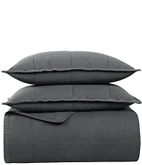 The Art Of Home From Ann Gish Ready-To-Bed Cotton Canvas Coverlet Mini Set