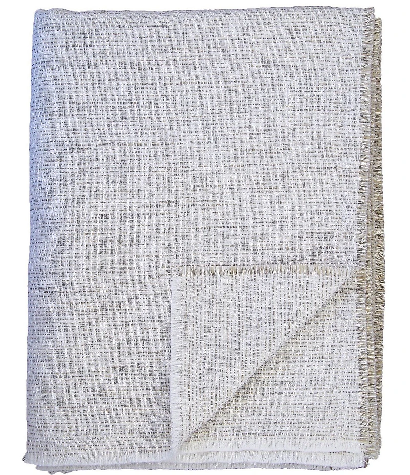 The Art of Home from Ann Gish Macau Raw-Edge Throw