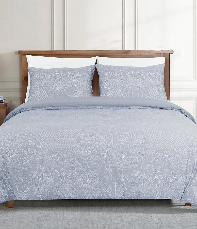 The Art of Home from Ann Gish Printemps Jacquard Pattern Comforter Mini Set