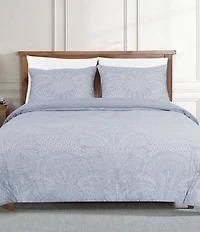 The Art of Home from Ann Gish Printemps Jacquard Pattern Comforter Mini Set