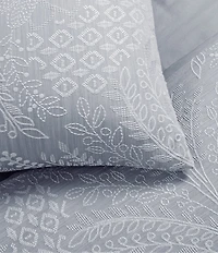 The Art of Home from Ann Gish Printemps Jacquard Pattern Comforter Mini Set