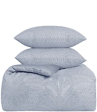 The Art of Home from Ann Gish Printemps Jacquard Pattern Comforter Mini Set
