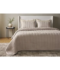 The Art of Home from Ann Gish Ribbed Coverlet Mini Set
