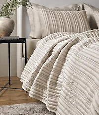 The Art of Home from Ann Gish Ribbed Coverlet Mini Set