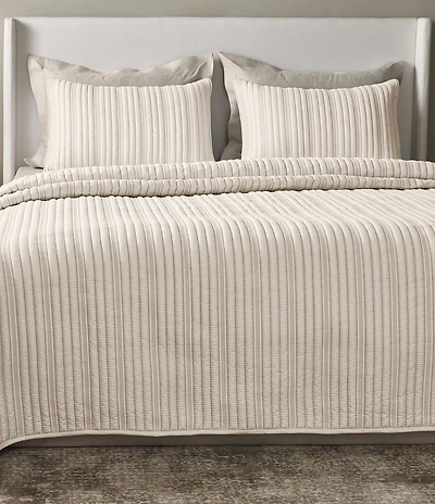 The Art of Home from Ann Gish Ribbed Coverlet Mini Set