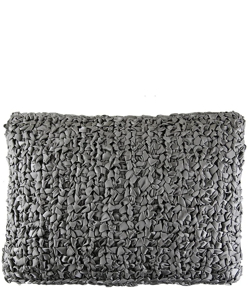 The Art of Home from Ann Gish 20#double; Ribbon Knit Square Pillow