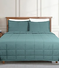 The Art Of Home From Ann Gish Slub Tencel Quilted Coverlet Mini Set