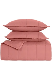 The Art Of Home From Ann Gish Slub Tencel Quilted Coverlet Mini Set